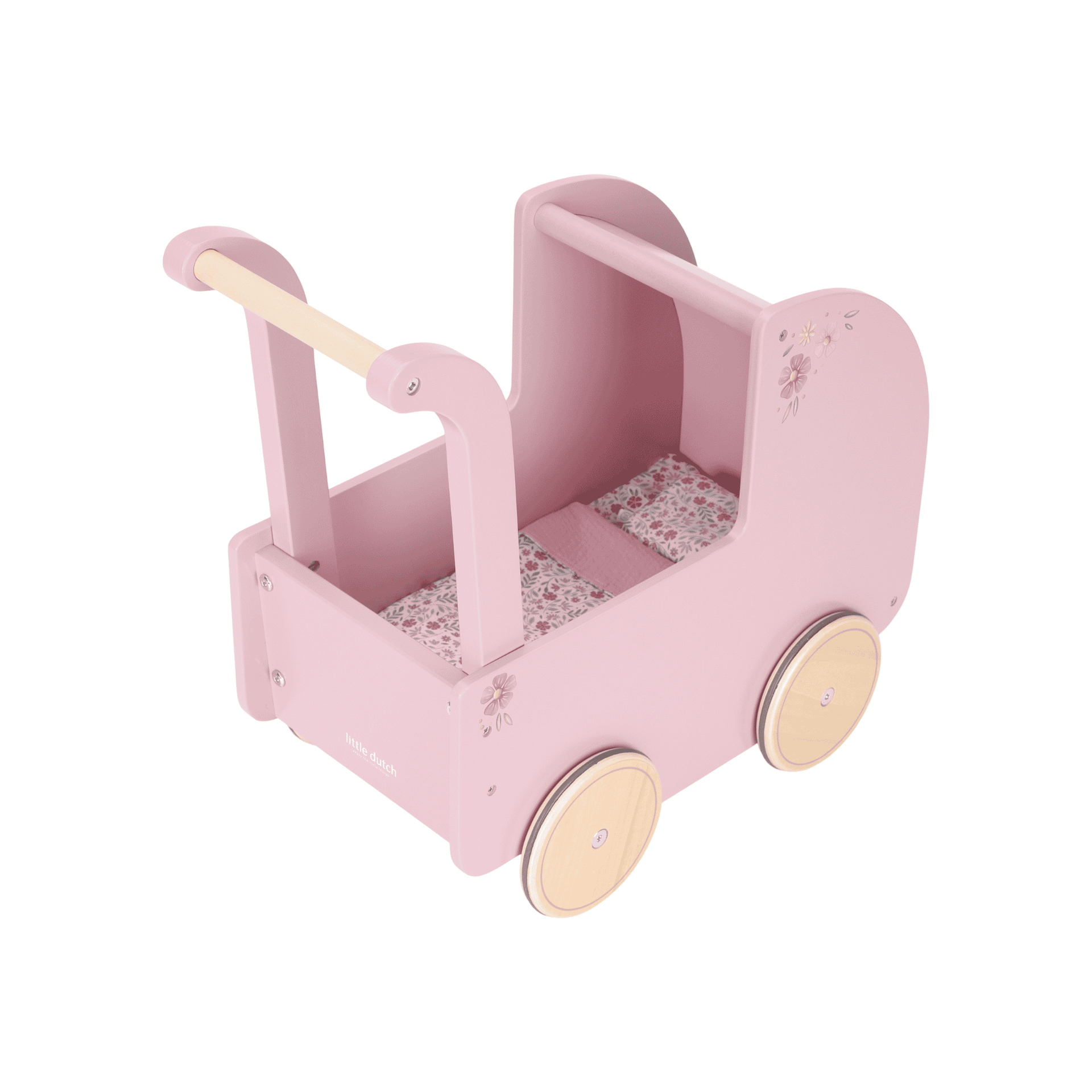 Little Dutch Wooden Doll Pram