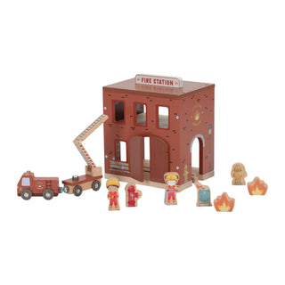 Little Dutch Wooden Fire Station