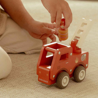 Little Dutch Wooden Fire Truck