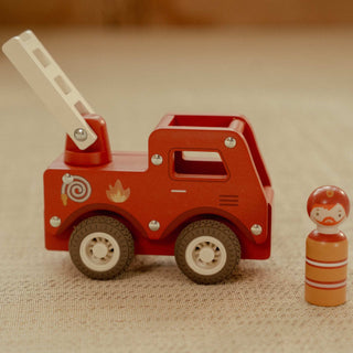 Little Dutch Wooden Fire Truck