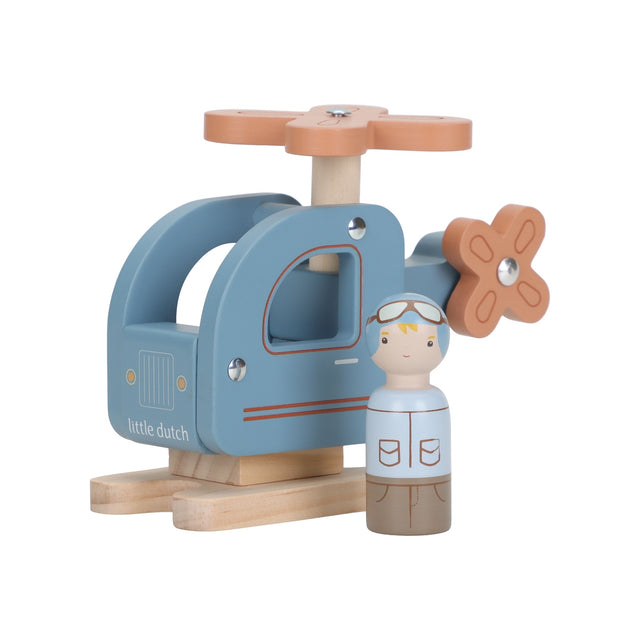 Little Dutch Wooden Helicopter