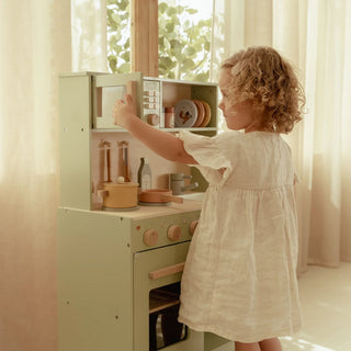 Little Dutch Wooden Play Kitchen - Mint