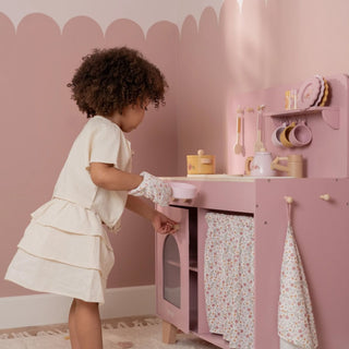 Little Dutch Wooden Play Kitchen - Pink