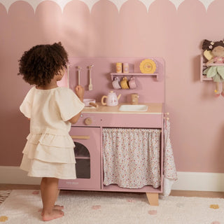 Little Dutch Wooden Play Kitchen - Pink