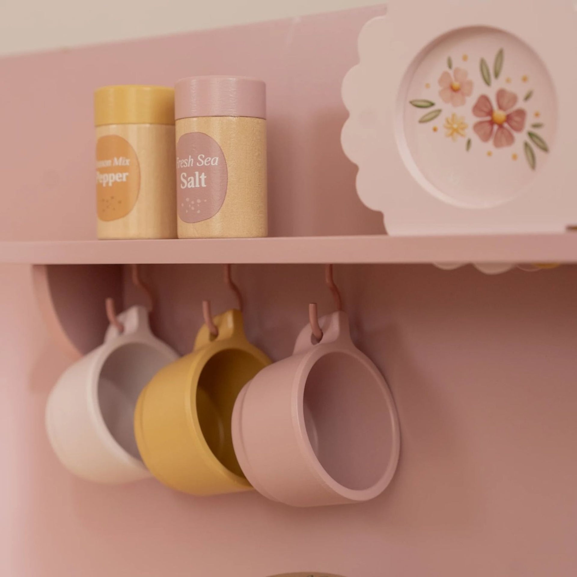 Little Dutch Wooden Play Kitchen - Pink