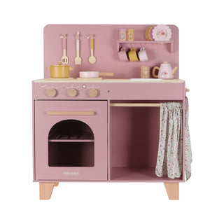 Little Dutch Wooden Play Kitchen - Pink
