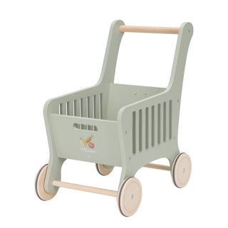 Little Dutch Wooden Shopping Trolley