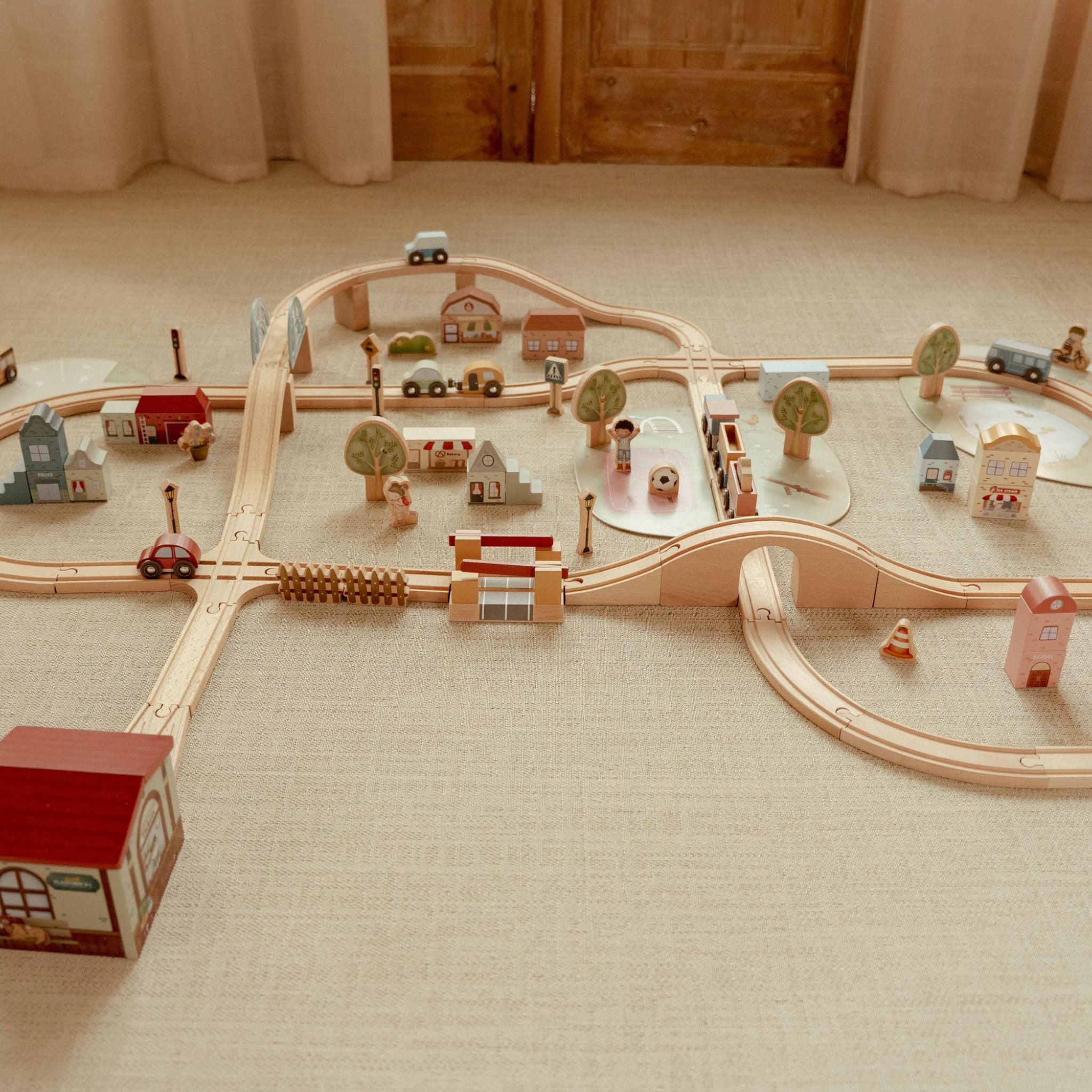Little Dutch Wooden Train Track Set XL | The Kid Collective – The