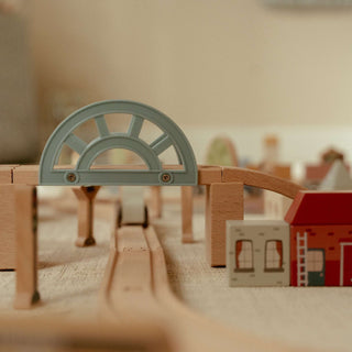 Little Dutch Wooden Train Track Set XL