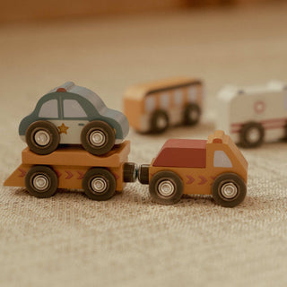 Little Dutch Wooden Vehicle Set