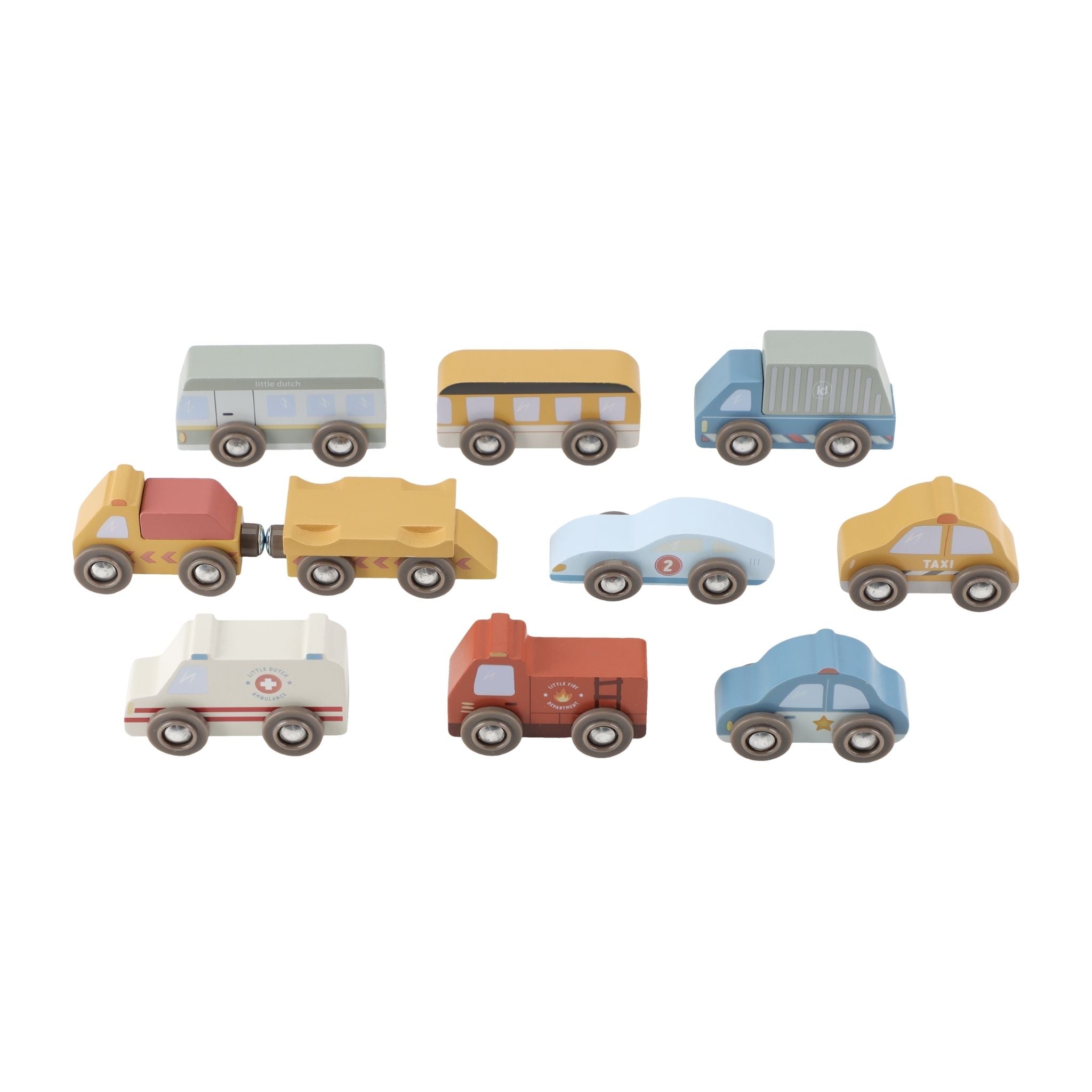 Little Dutch Wooden Vehicle Set | The Kid Collective – The Kid