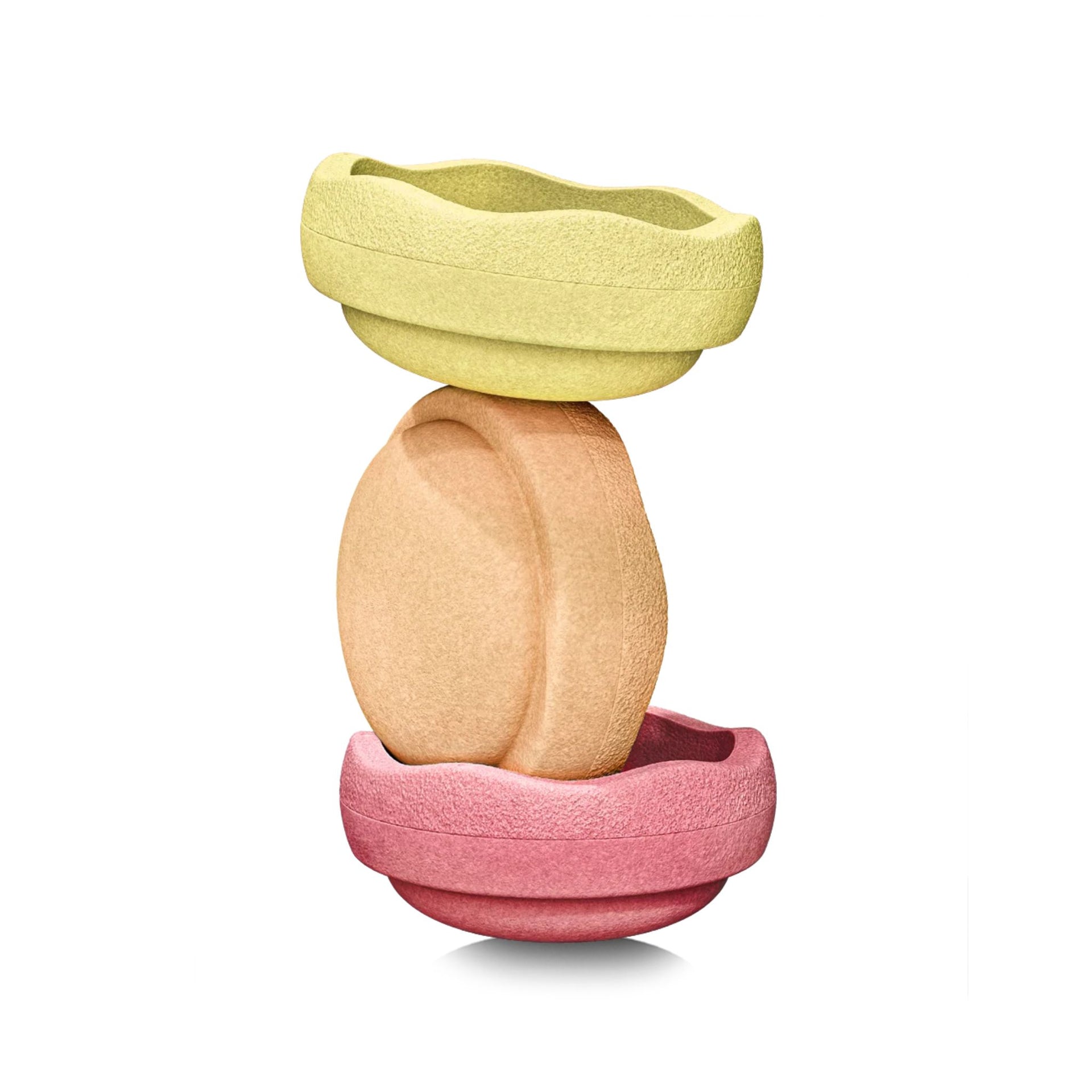 Stapelstein Stepping Stones - Warm Pastel Set of 3