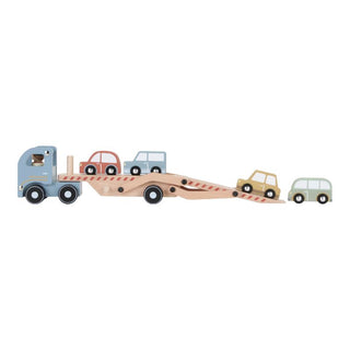Little Dutch Wooden Car Transporter Truck