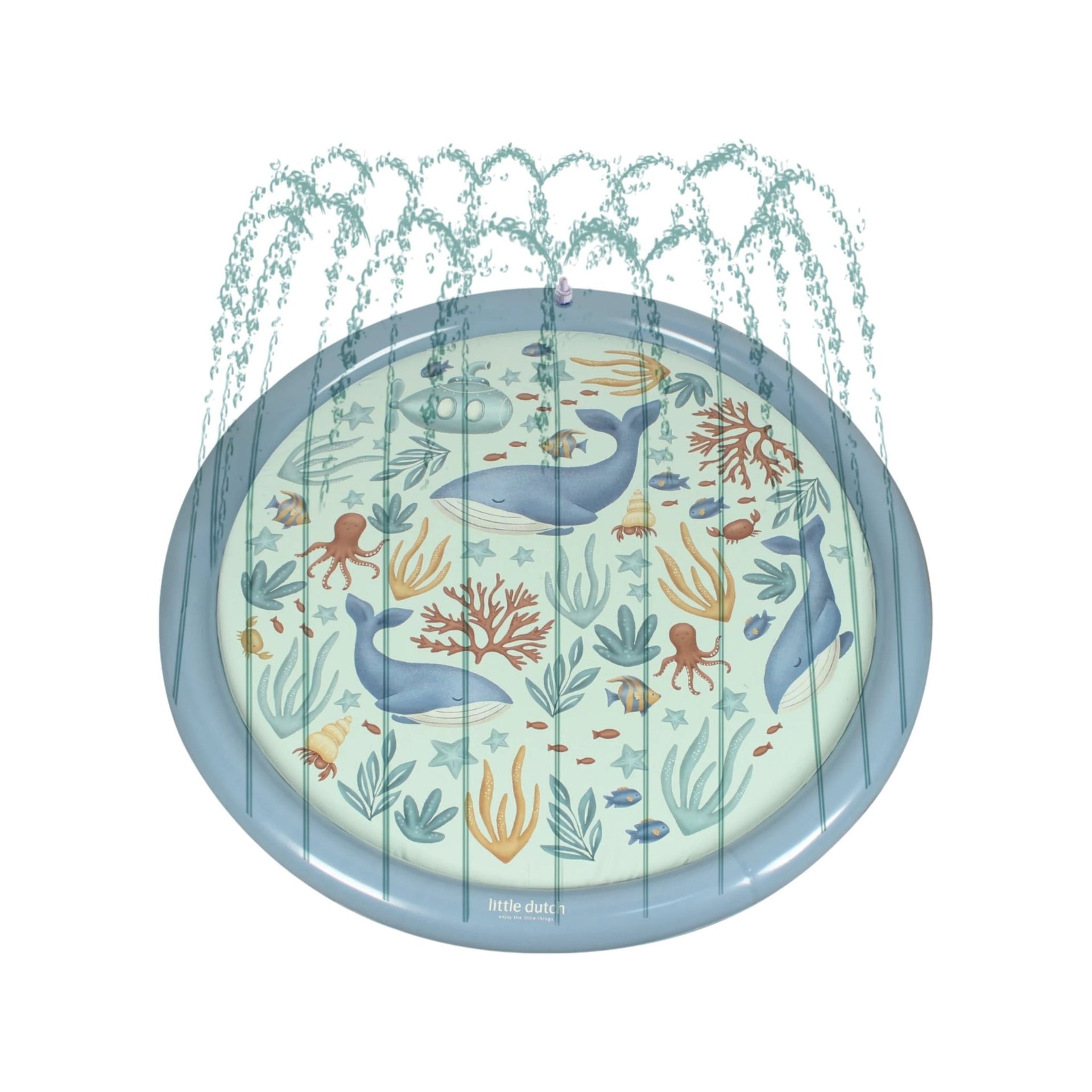 Little Dutch Sprinkler Mat - Ocean World