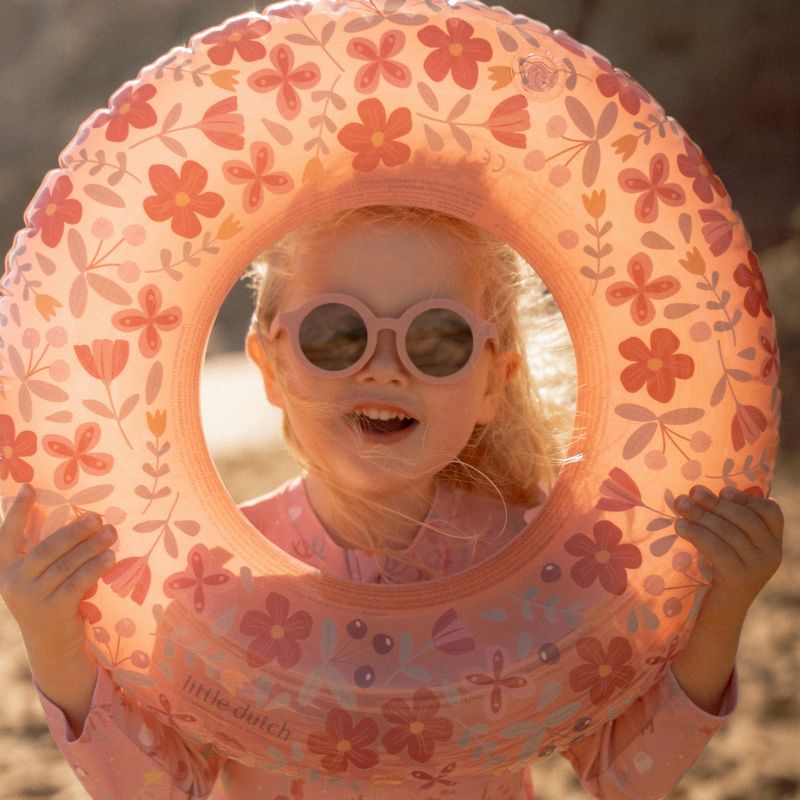 Little Dutch Swim Ring - Pink Flowers