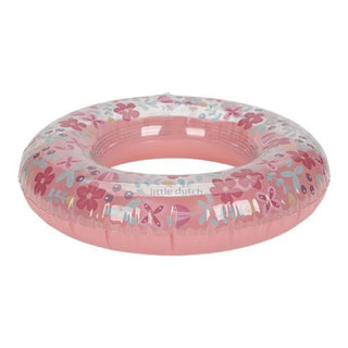 Little Dutch Swim Ring - Pink Flowers