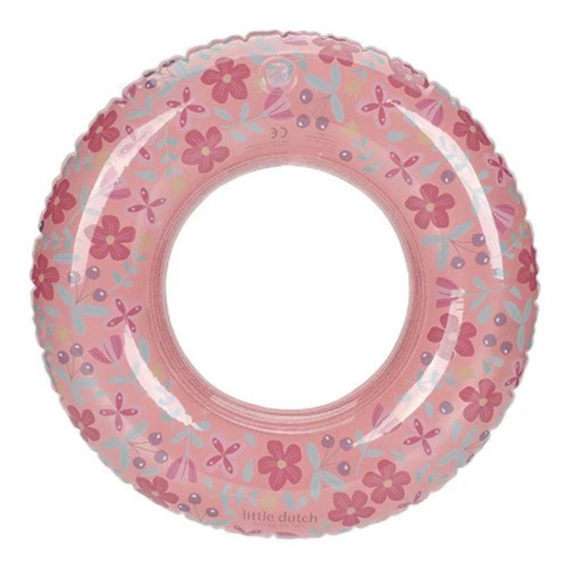 Little Dutch Swim Ring - Pink Flowers
