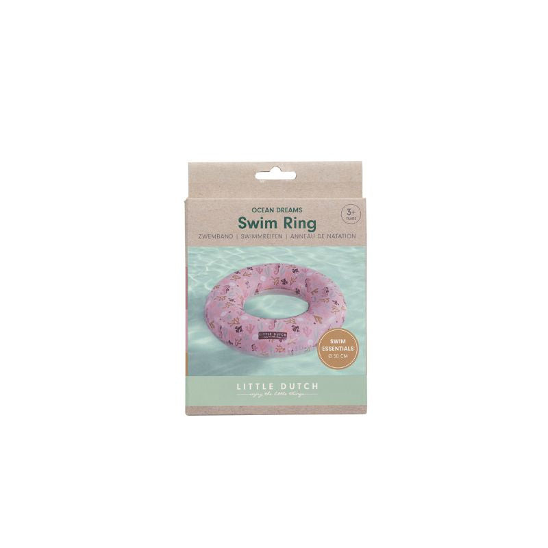 Little Dutch Swim Ring - Ocean Dreams Pink