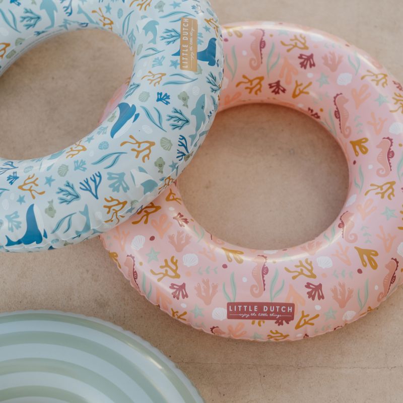 Little Dutch Swim Ring - Ocean Dreams Pink