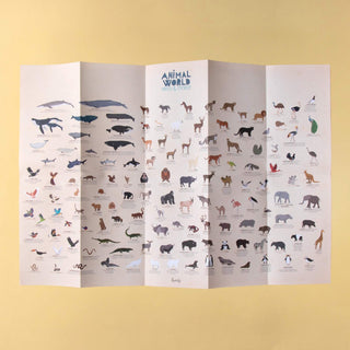 Londji Animal World Poster and Stickers