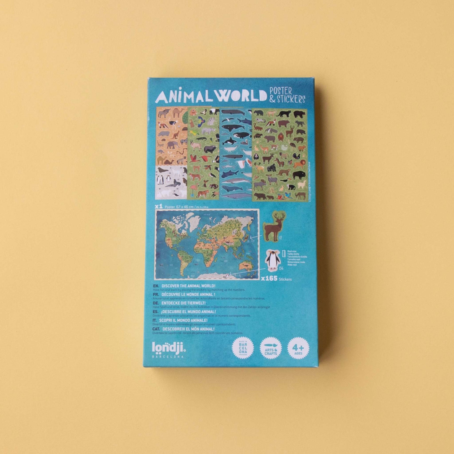 Londji Animal World Poster and Stickers