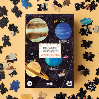 Londji Discover The Planets Glow In The Dark Puzzle