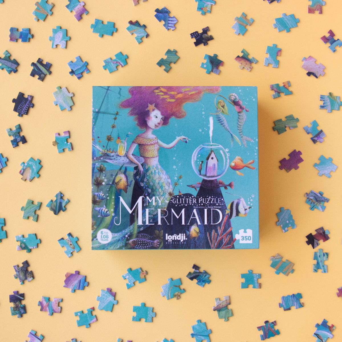 Londji My Mermaid Glitter Puzzle