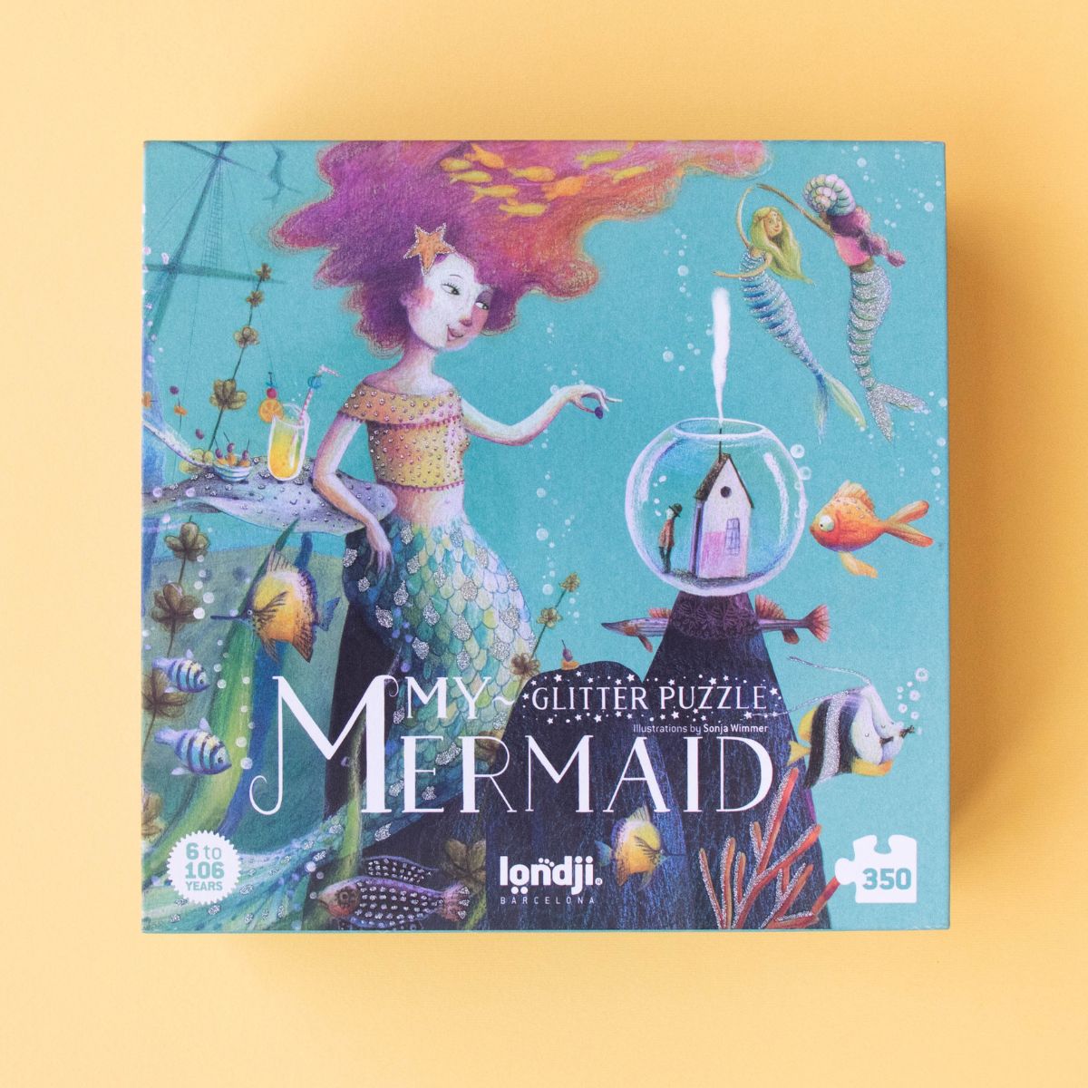 My Mermaid Glitter Puzzle