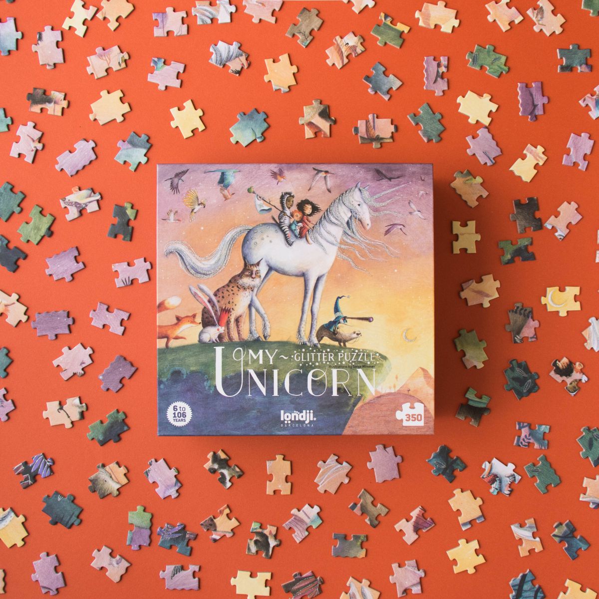 Londji My Unicorn Glitter Puzzle