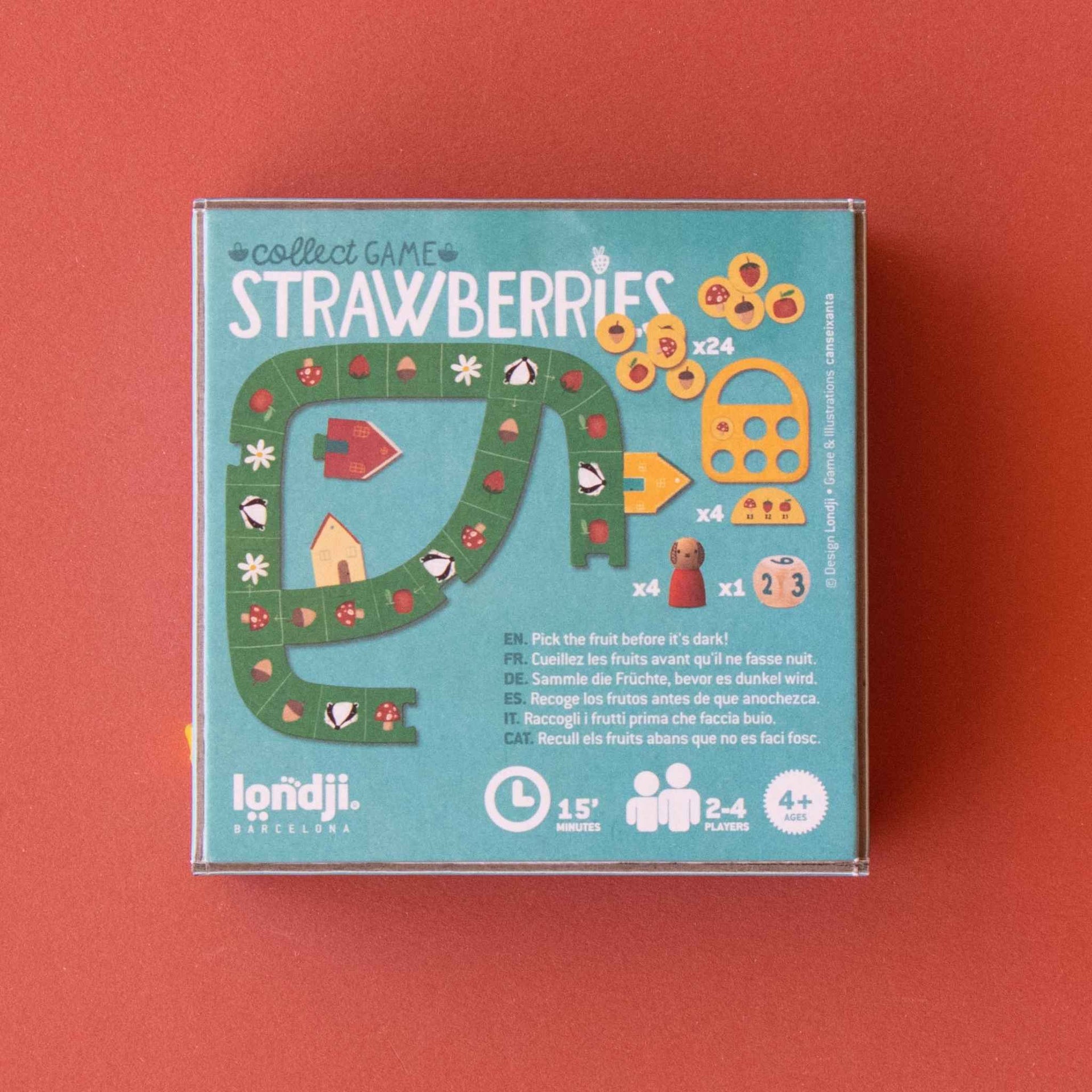 Londji Strawberries Tiny Game