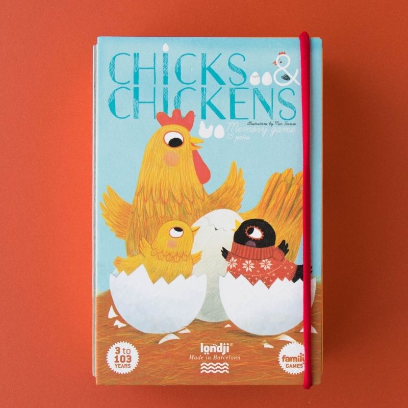 Chicks Chickens Memo Game