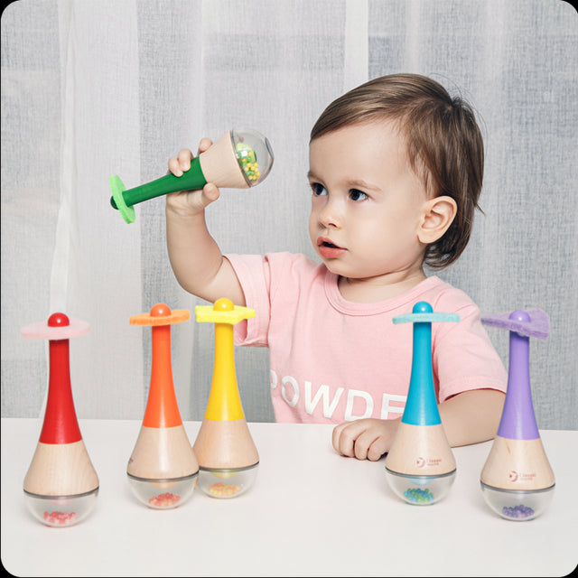 Classic World Rainbow Maracas