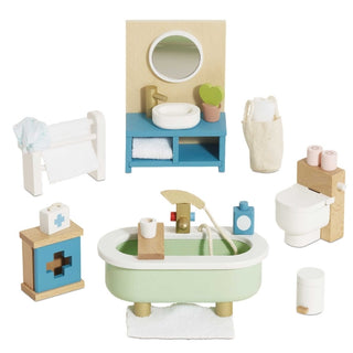 Le Toy Van Dolls House Bathroom Furniture Set