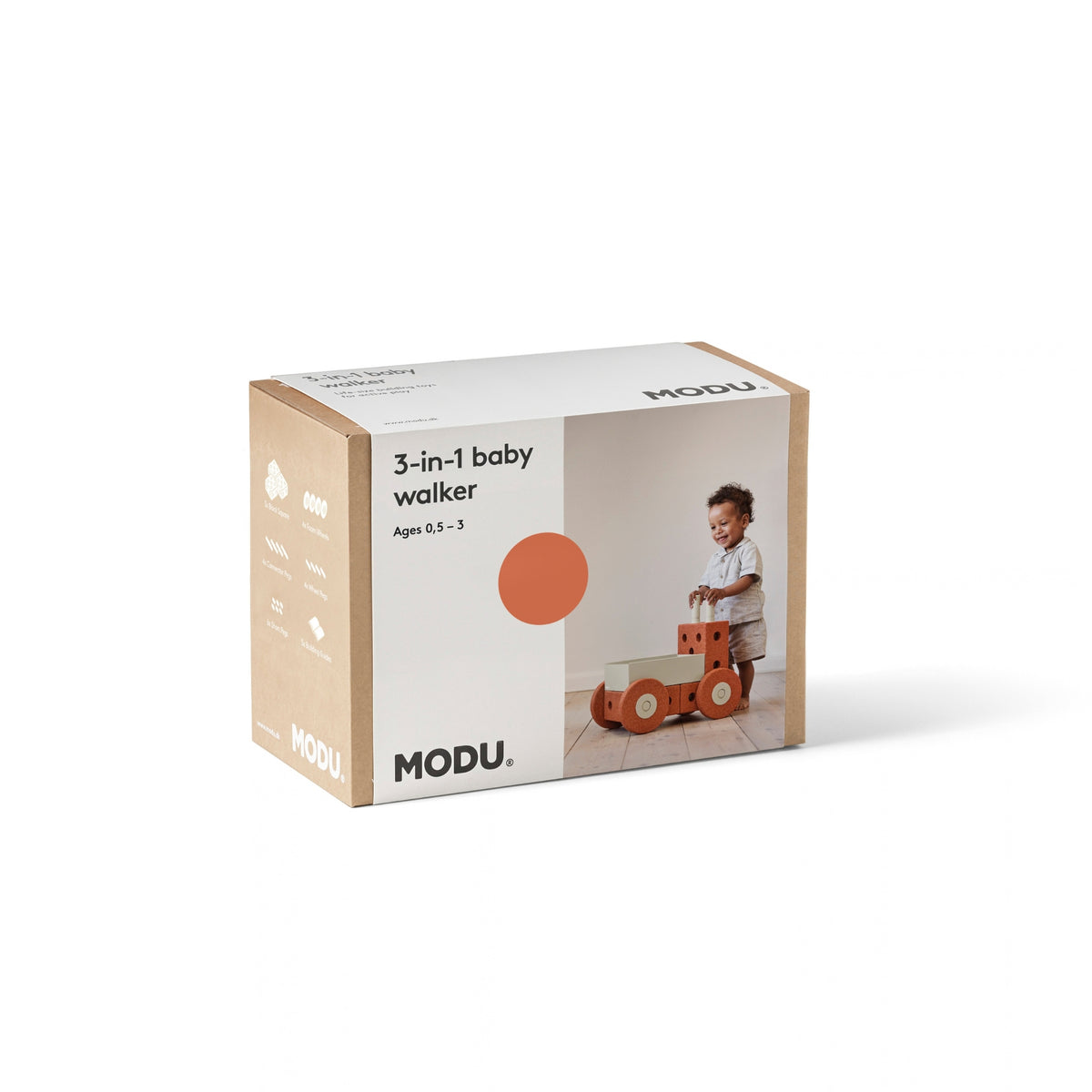 MODU 3-in-1 Walker - Burnt Orange
