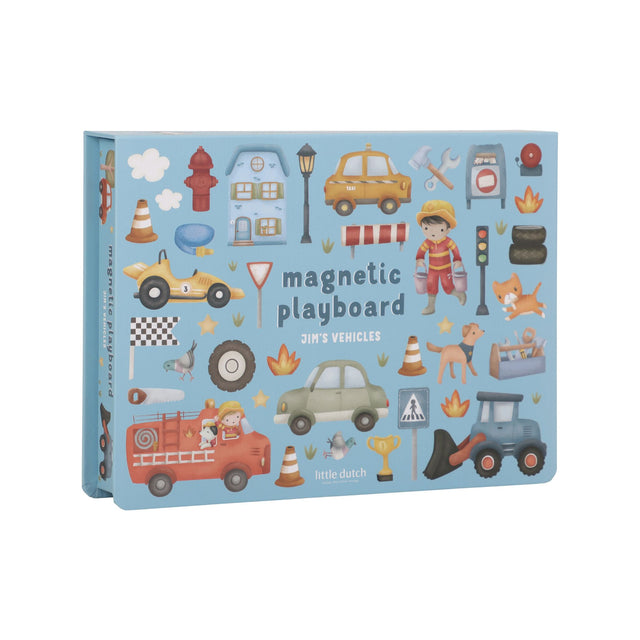 Little Dutch Magnetic Playboard - Jim's Vehicles