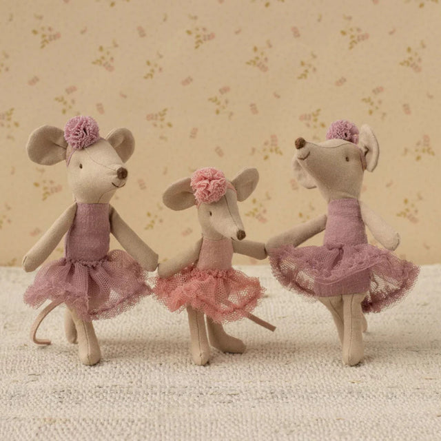 Maileg Big Sister Ballerina Mouse Heather