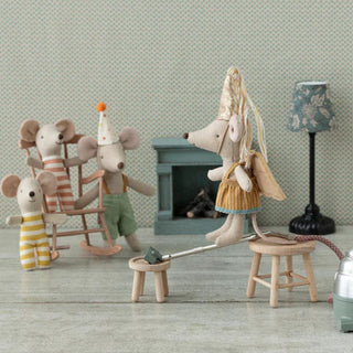 Maileg Baby Mice Triplets In Matchbox