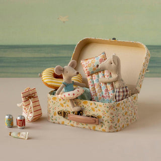 Maileg Dad Beach Mouse With Air Mattress