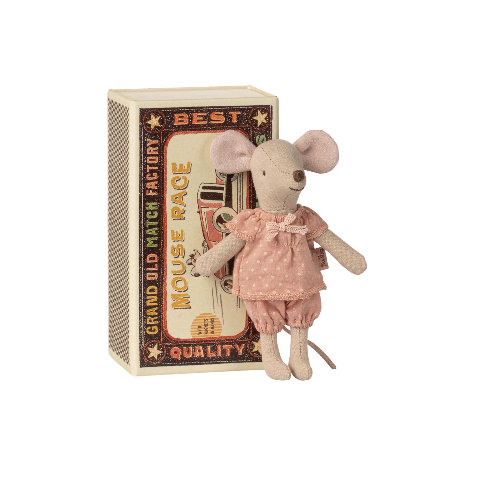 Maileg Big Sister Mouse in Matchbox