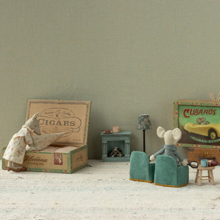 Maileg Grandma And Grandpa Mice In Cigar box