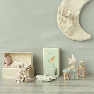 Maileg  Little Brother Tooth Fairy Mouse In A Match Box