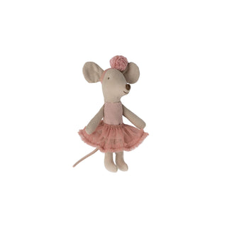Maileg Little Sister Ballerina Mouse Rose