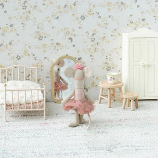 Maileg Little Sister Ballerina Mouse Rose