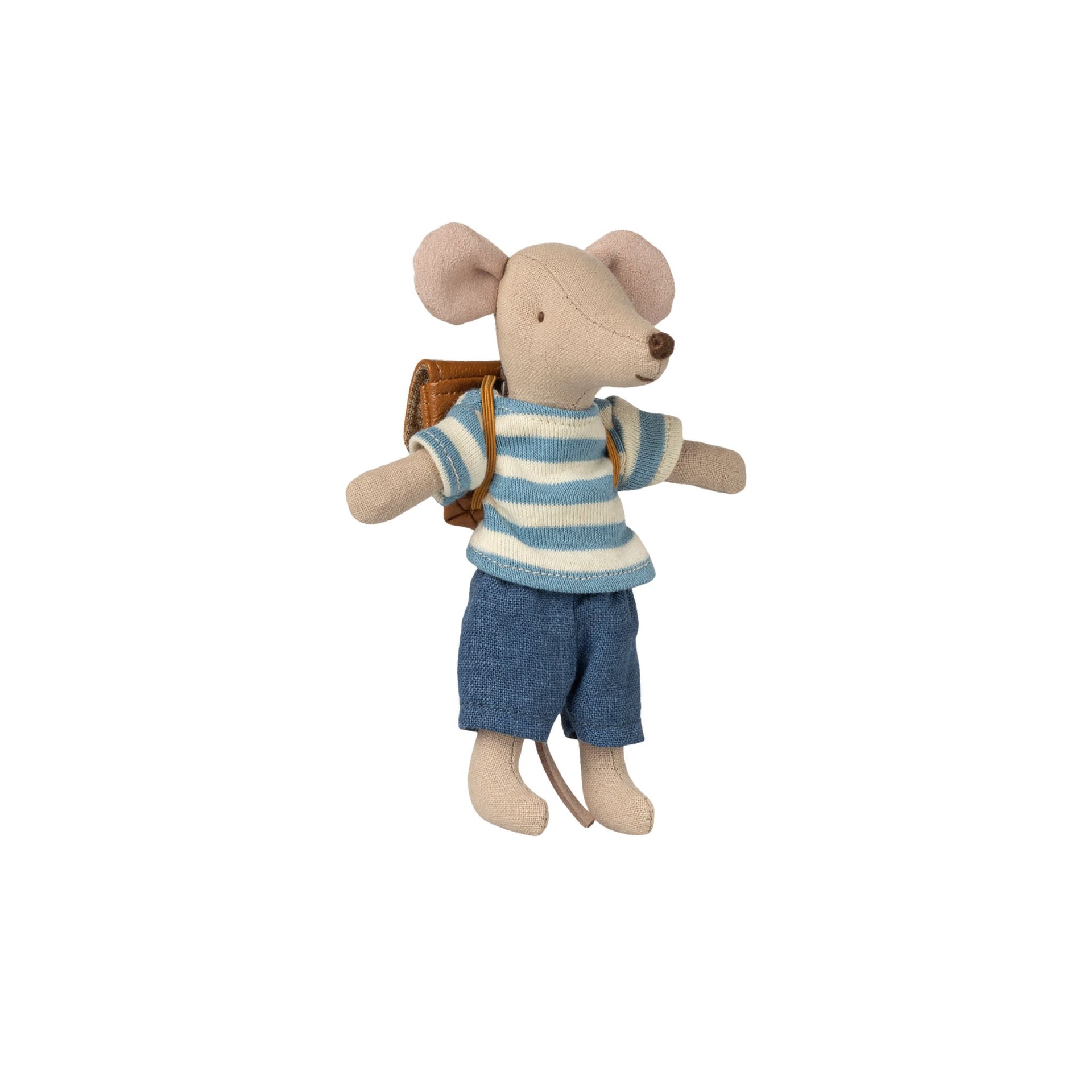 Maileg Big Brother Tricycle Mouse - Brown