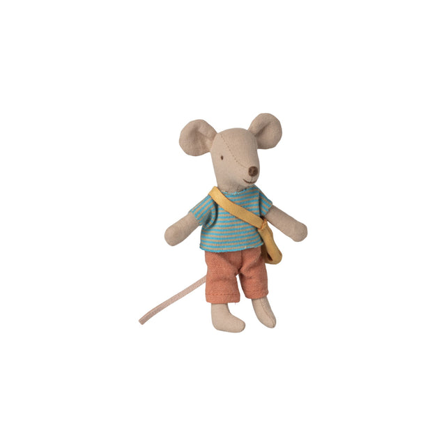 Maileg Little Brother Mouse with Bag