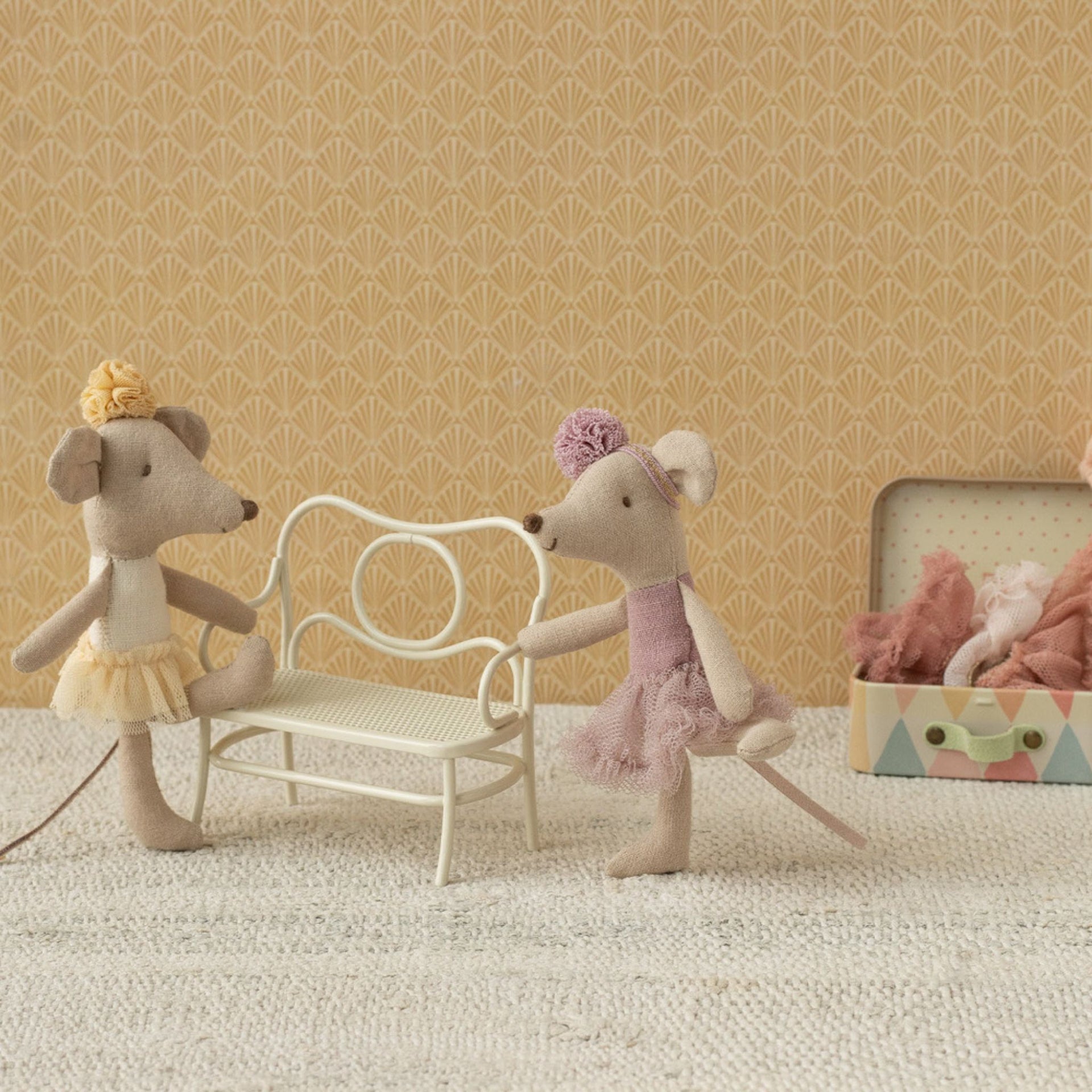 Maileg Little Sister Ballerina Mouse - Heather
