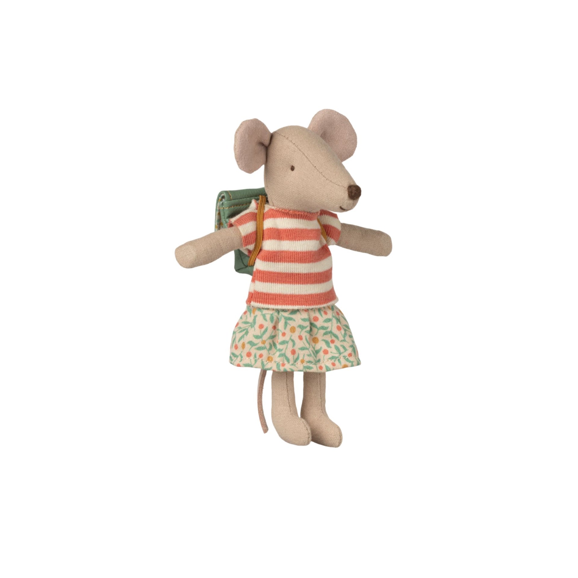 Maileg Big Sister Tricycle Mouse - Green
