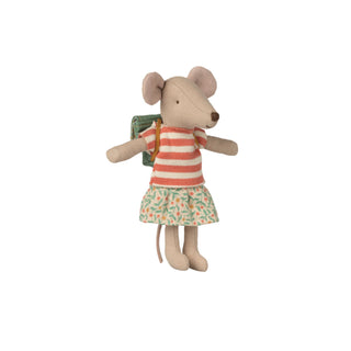 Maileg Big Sister Tricycle Mouse - Green