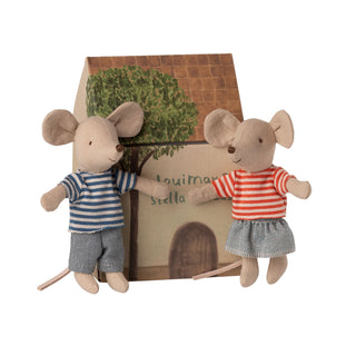 Maileg Little Brother And Sister Mice LouiMax And Stella