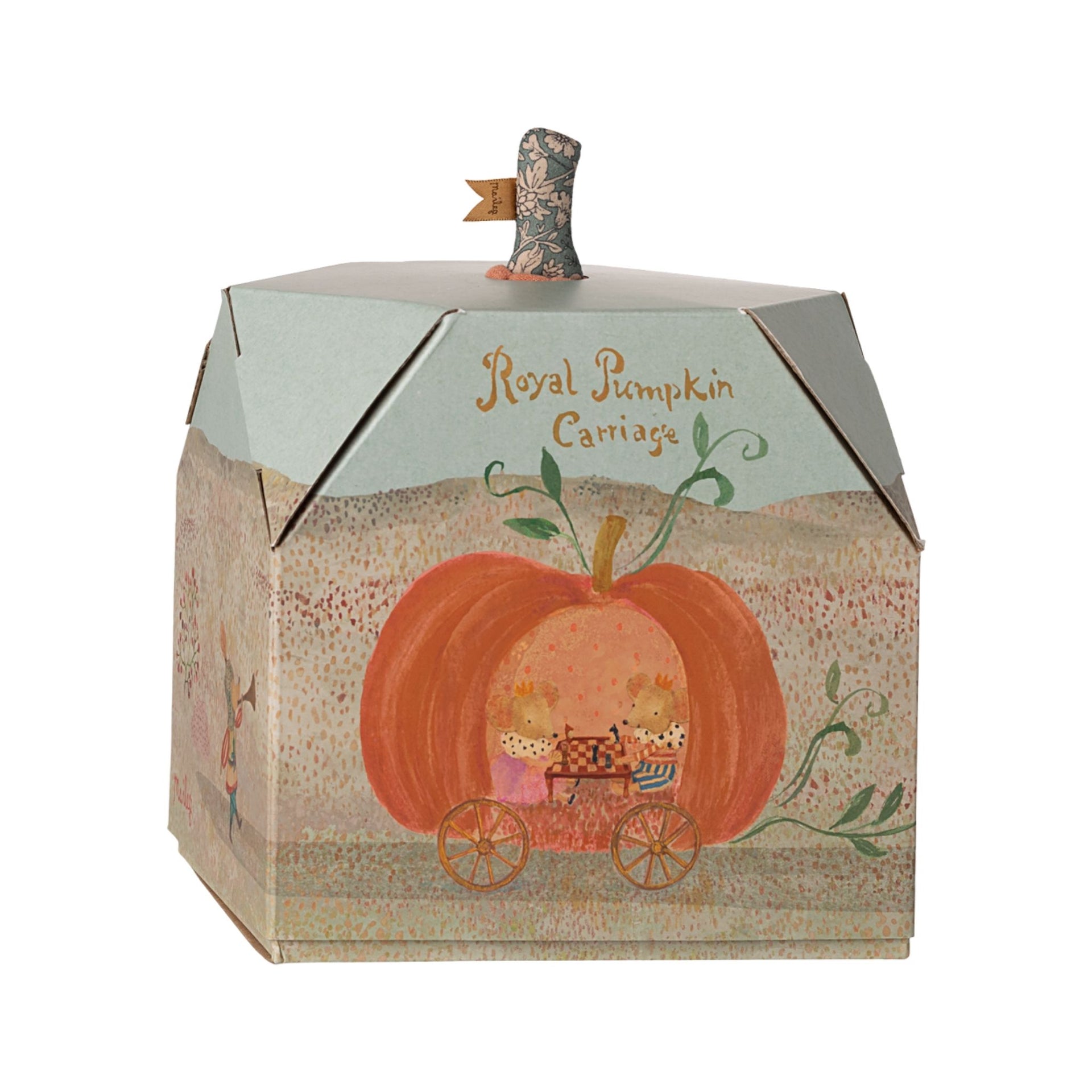 Maileg Mouse Pumpkin Carriage